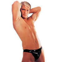 man with tight underware