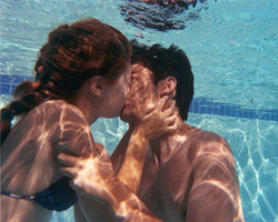 Have in a swimming pool